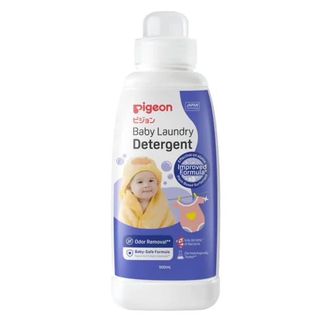 【Pigeon 貝親】嬰兒洗衣精瓶裝500ml(洗衣精 嬰兒衣物)