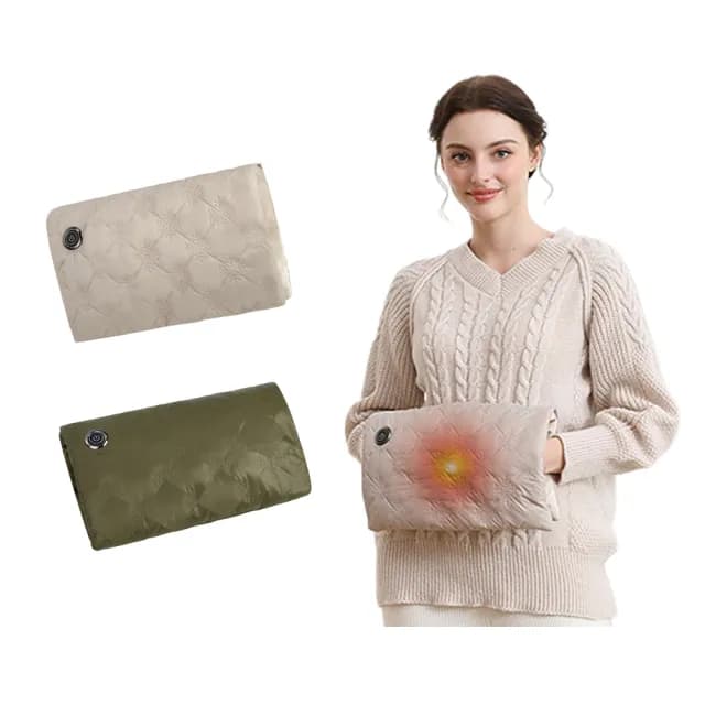 【kingkong】石墨烯發熱羽絨暖手袋 USB加熱電暖袋 暖手寶 暖暖包