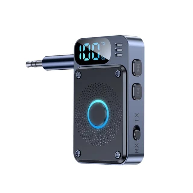 【Nil】雙11 JS2 接收/發射二合一音頻適配器 藍牙5.4 飛機電視電腦專用發射器 手機平板耳機音響接收器