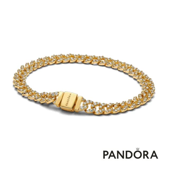 【Pandora 官方直營】Pandora Timeless 密鑲單善手鏈