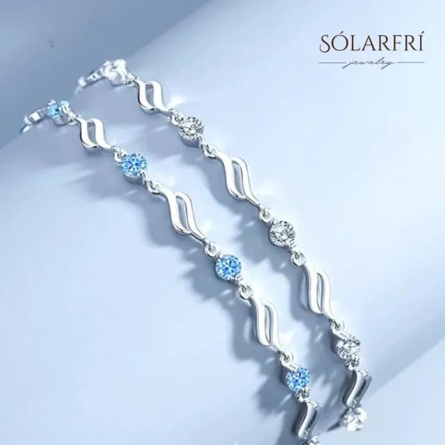 【SOLARFRi】輕奢設計款手鍊｜女士手鏈可調整手圍大小 附禮盒包裝(閨蜜女友老婆情人生日禮物)