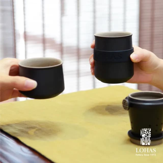 【LohasPottery 陸寶】樂享杯  新旅行茶具(極簡茶器  超值上市)