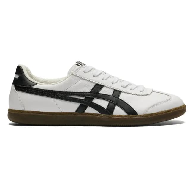 【Onitsuka Tiger】鬼塚虎 官方旗艦店 白底黑虎爪紋 TOKUTEN(1183C429-100)