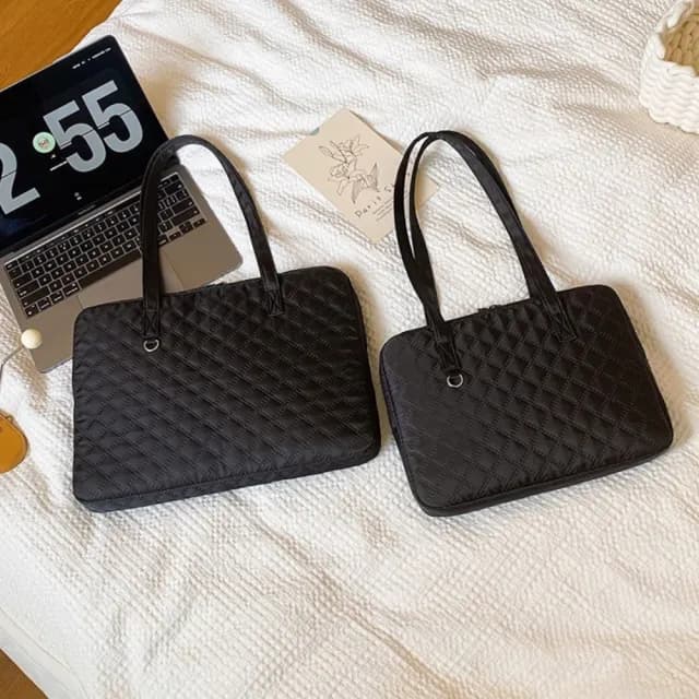 【巴黎精品】情人節禮物 現貨+預購 手拿包帆布電腦包(韓國ins風可愛少女男女包包3色w1ac41)