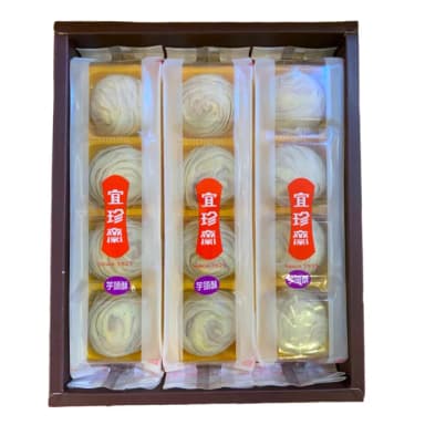 【宜珍齋】芋頭酥  奶素  12入/盒 附提袋  中秋禮盒