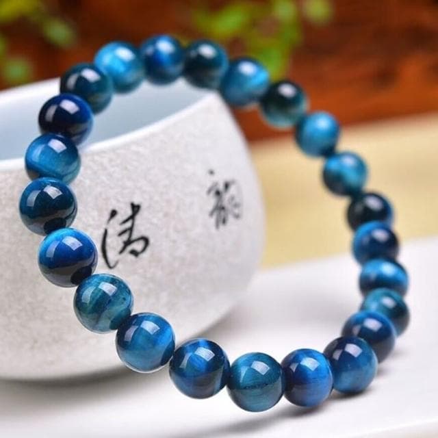 【Penny珮妮】孔雀虎眼石手鍊10mm(生日禮物/母親節/閨蜜送禮/交換禮物/情人節/送女友)