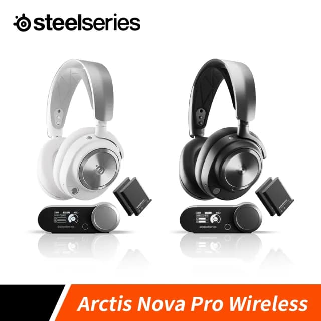 【Steelseries 賽睿】Arctis Nova Pro無線電競耳機麥克風(電競/耳機/頭戴式/無線)