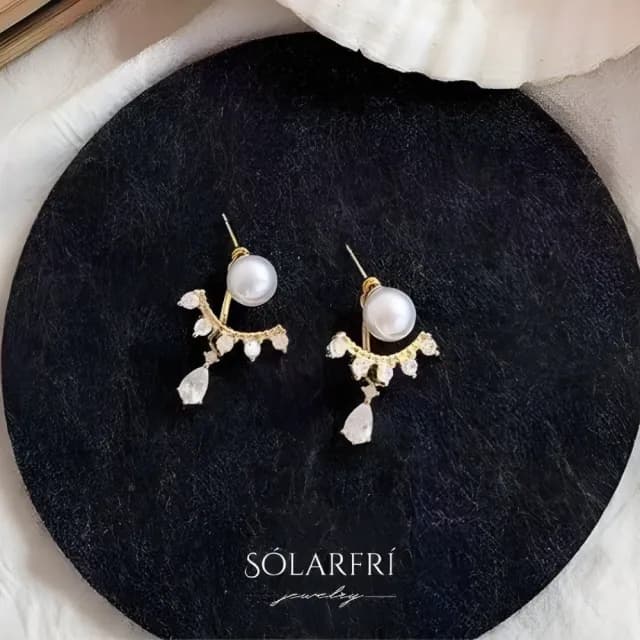 【SOLARFRi】銀針耳環｜閃耀輕奢小眾款親膚低敏 附品牌禮盒包裝(閨蜜情人女友母親老婆禮物)