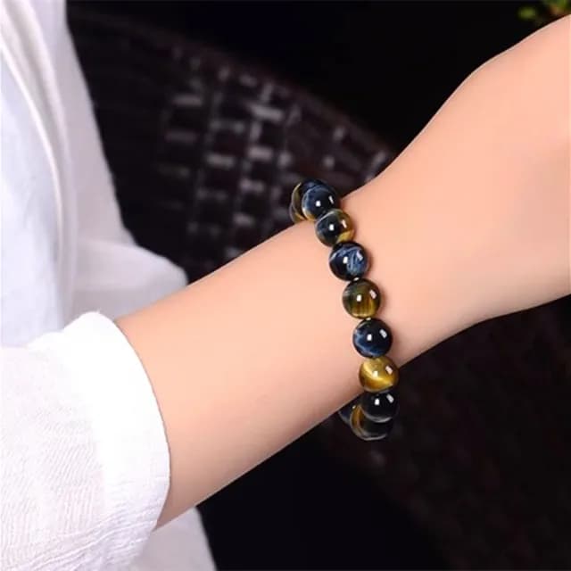 【Penny珮妮】南非虎眼石金藍虎晴石手鍊12mm(父親節/母親節/交換禮物/送女友/生日禮物/情人節/送男友)