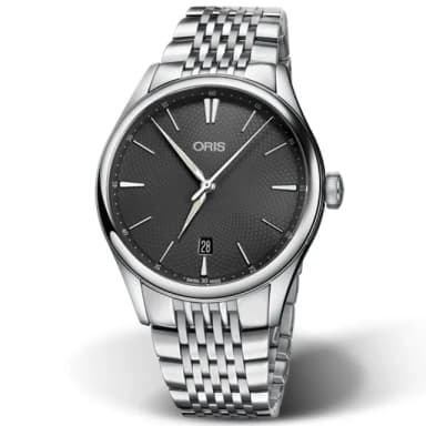 【ORIS 豪利時】Artelier系列 日期顯示機械腕錶 畢業禮物 送禮 推薦(0173377214053-0782179)