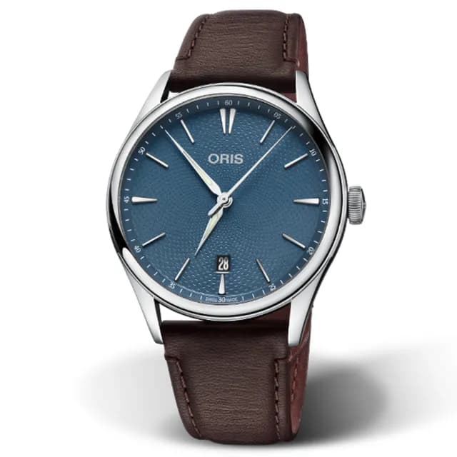 【ORIS 豪利時】Artelier系列 日期顯示機械腕錶 畢業禮物 送禮 推薦(0173377214055-0752131FC)