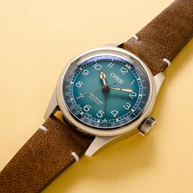 【ORIS 豪利時】Cervo Volante 聯名機械腕錶 七夕 情人節 禮物 送禮 推薦(0175477794065-Set)