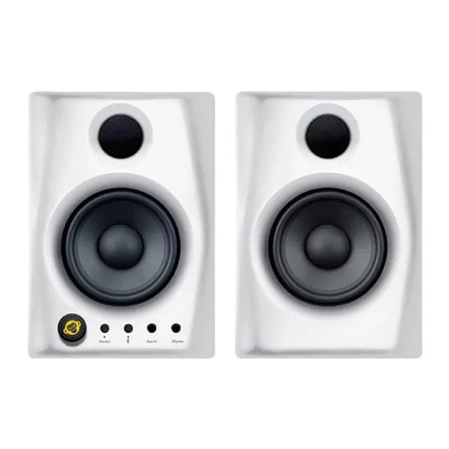 【Monkey Banana】家庭娛樂必備 Gibbon AIR 四吋 主動式藍牙喇叭 白色(公司貨保證)