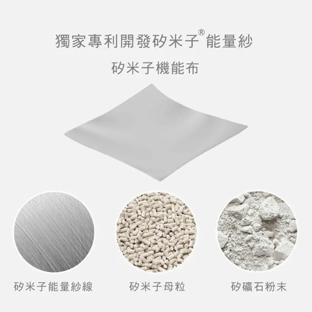 【Star Lace 矽米子】矽米子天使之羽圍巾套組 棕白色(保暖圍巾、機能圍巾)