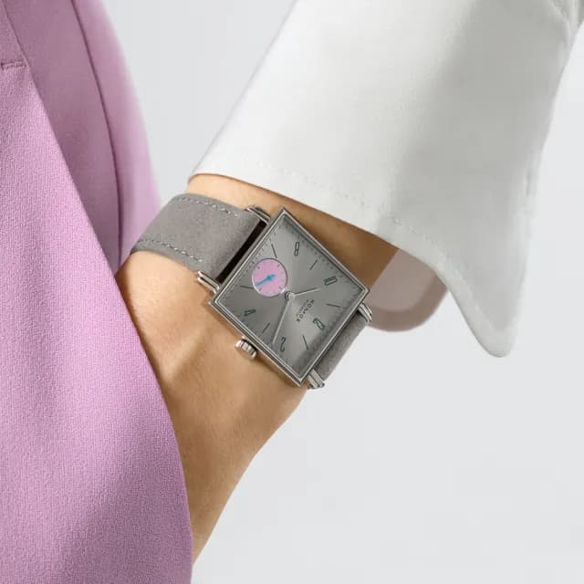 【NOMOS】Tetra系列 手動上鍊 小秒針 方形機械腕錶 七夕 情人節 禮物 送禮 推薦 29.5mm(477)