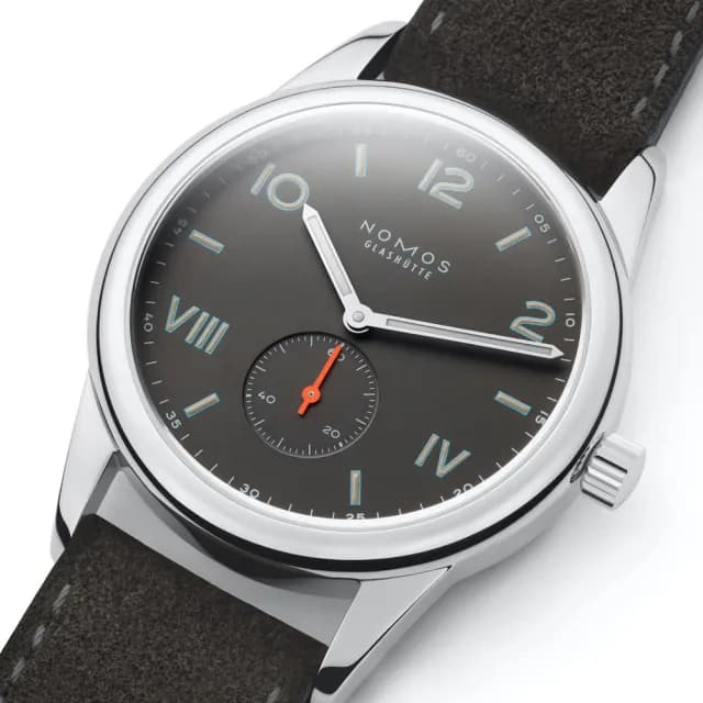 【NOMOS】Club系列 手動上鍊 小秒針 時尚機械腕錶 畢業禮物 送禮 推薦 38.5mm(738)