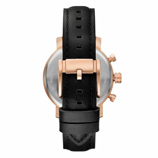 【FOSSIL】Rhett 菁英黑 多功能三眼手錶-43mm 禮物 送禮 推薦(BQ2893)