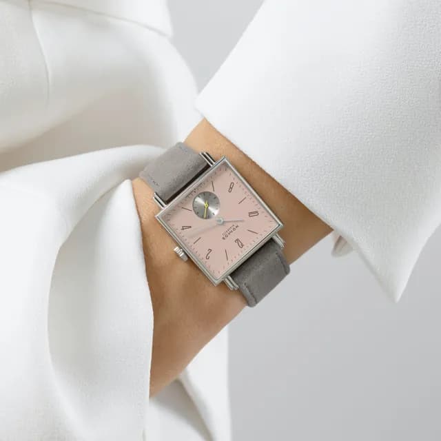 【NOMOS】Tetra系列 手動上鍊 小秒針 方形機械腕錶 七夕 情人節 禮物 送禮 推薦 29.5mm(474)