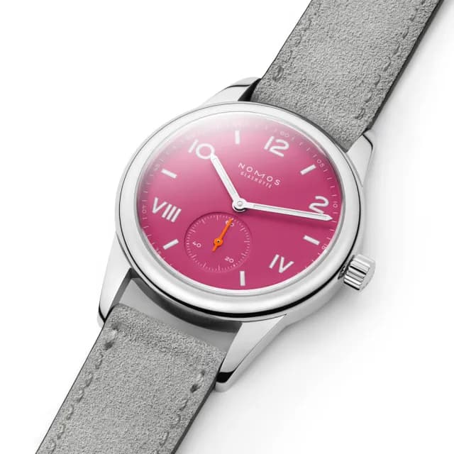【NOMOS】Club系列 手動上鍊 小秒針 時尚機械腕錶 畢業禮物 送禮 推薦 36mm(711)