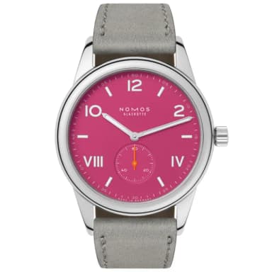 【NOMOS】Club系列 手動上鍊 小秒針 時尚機械腕錶 畢業禮物 送禮 推薦 38.5mm(728)