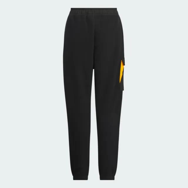 【adidas 愛迪達】運動長褲 童裝 JP3901