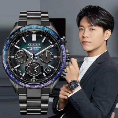 【CITIZEN 星辰】GENTS 100週年 限量 韋禮安配戴 宇宙幻彩 GPS 光動能腕錶 母親節 禮物 推薦(CC4057-60E)