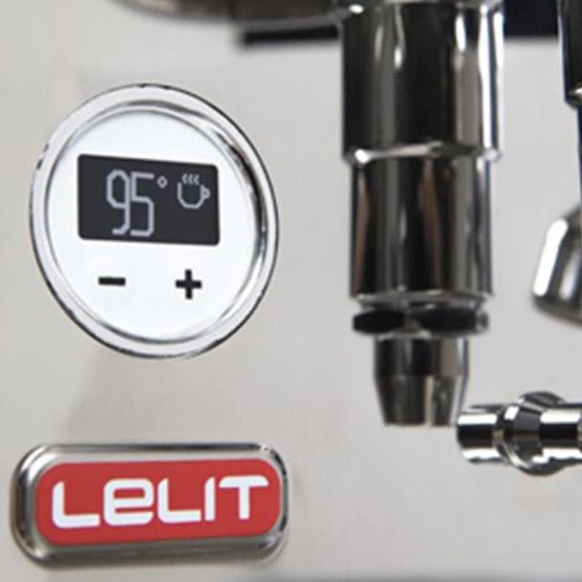 【LELIT】BIANCA V3 銀色 單孔咖啡機 贈$4480電子秤 半自動咖啡機 義式(110V PL-162T 雙鍋爐 PID 數位溫控)