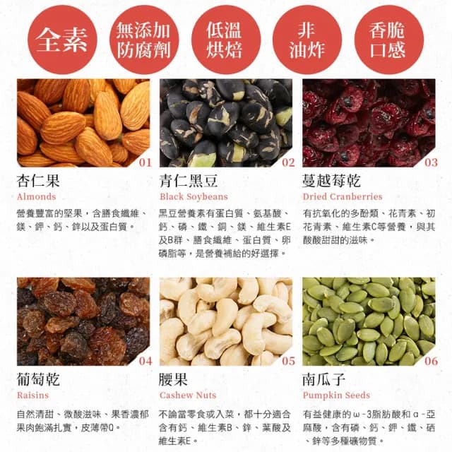 【紅布朗】樂活嚴選提袋禮盒(送禮推薦/年節/春節/過年/尾牙禮品/伴手禮/長輩/養生/素食/果乾)