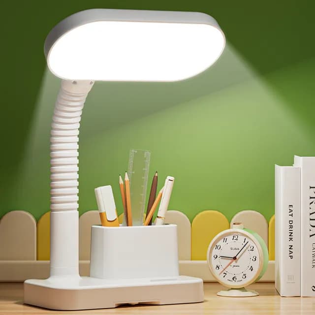 【Homeco】學習專用護眼檯燈 學生宿舍兒童臥室床頭燈 交換禮物(學習燈/桌燈/讀寫檯燈/閱讀檯燈)