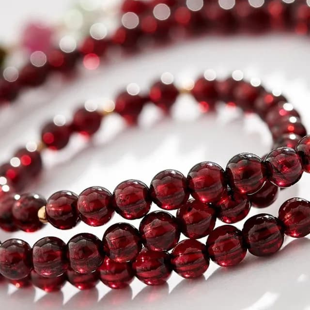 【LEESA】雙11 碧璽手串\石榴石手串\招財手鍊\能量手環\串珠水晶\禮物\多圈手串\手串\水晶手鍊\