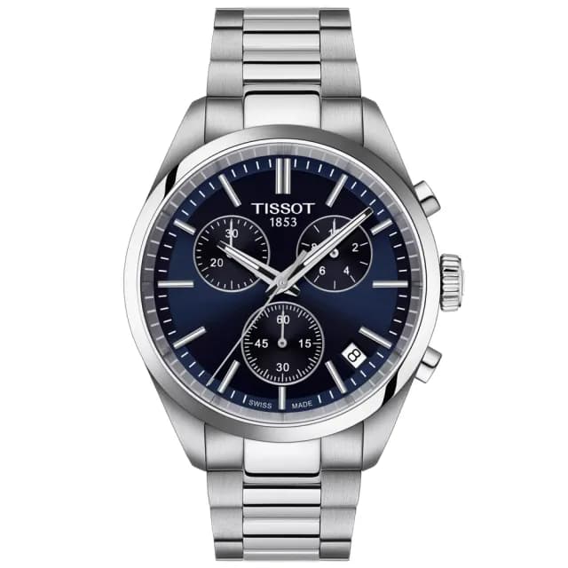 【TISSOT 天梭】PR100系列 時尚計時腕錶 畢業禮物 送禮 推薦(T1504171104100)