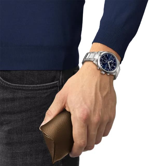 【TISSOT 天梭】PR100系列 時尚計時腕錶 畢業禮物 送禮 推薦(T1504171104100)