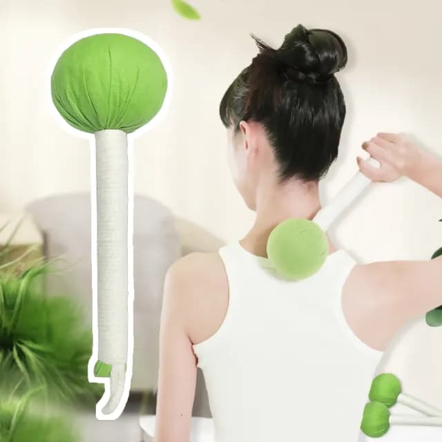 【養生艾炙】艾草草本養生槌子(按摩搥 經絡拍打 搥背 禮物 長輩 全身 防滑吸汗 掛繩 透氣 舒壓)