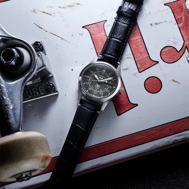 【SEIKO 精工】限量 5 Sports系列 X 堀米雄斗 機械腕錶 七夕 情人節 禮物 送禮 推薦(SRPL31K1/4R36-16X0C)