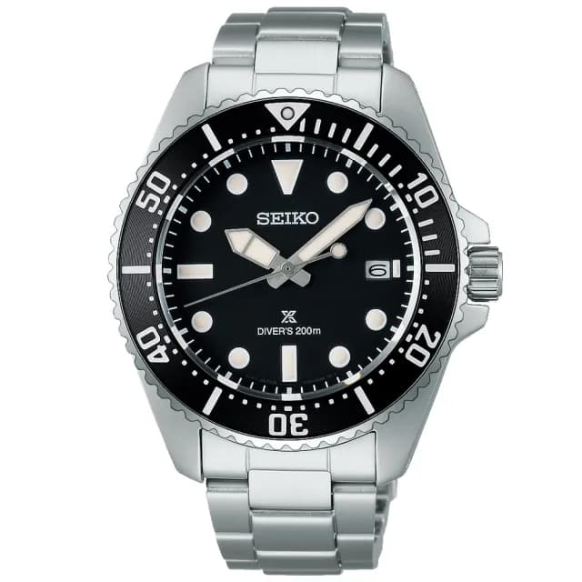 【SEIKO 精工】PROSPEX系列 200米潛水太陽能腕錶 七夕 情人節 送禮 推薦(SNE597P1/V157-00A0D)