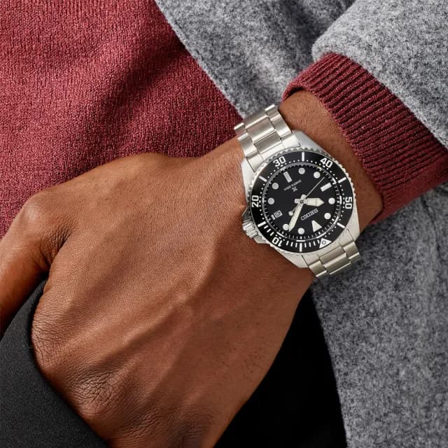 【SEIKO 精工】PROSPEX系列 200米潛水太陽能腕錶 七夕 情人節 送禮 推薦(SNE597P1/V157-00A0D)
