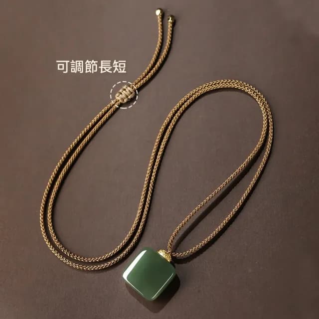【LEESA】情人節禮物 和田玉項鍊\佛牌項鍊\玉項鍊\寶石項鍊\項鍊\吊墜項鍊\簡約百搭\招財項鍊\開運項鍊\禮