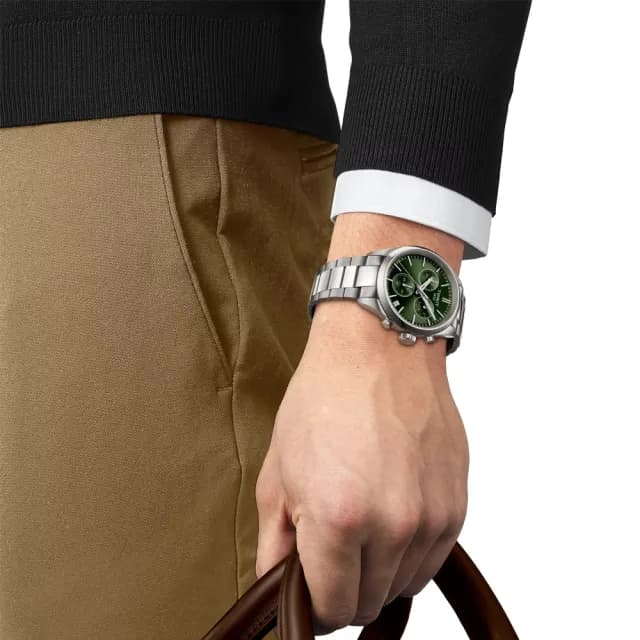 【TISSOT 天梭 官方授權】PR100 經典時尚 計時腕錶 七夕 情人節 送禮 推薦(T1504171109100)