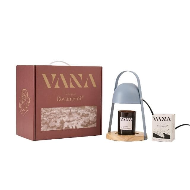 【VANA】聖誕村北歐圓頂款香氛融蠟燈禮盒(2款任選)