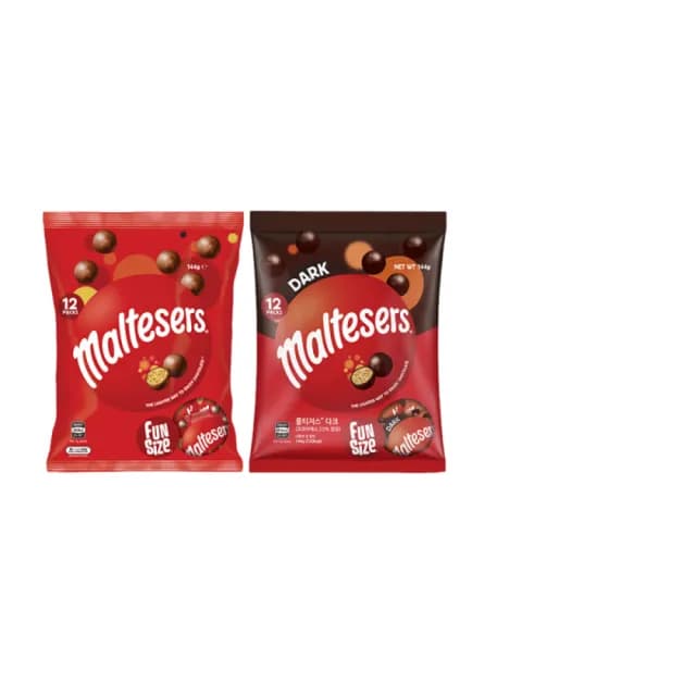 【maltesers 麥提莎】麥芽脆心巧克力 分享包 144g*二入組(零食/點心)