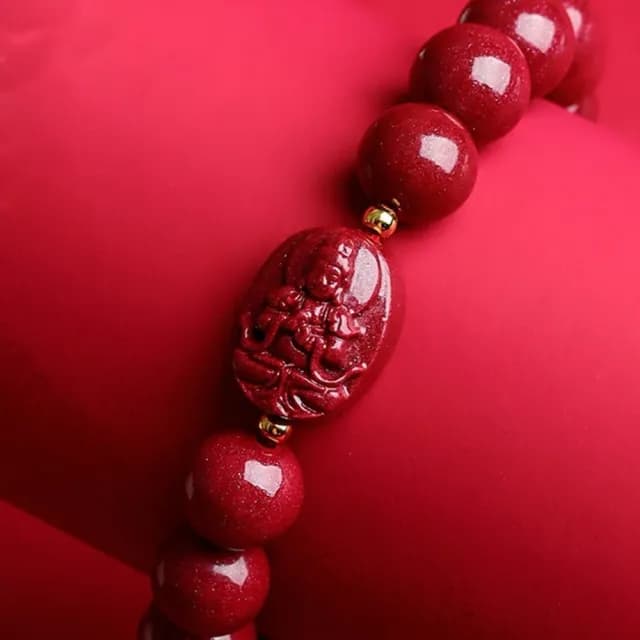 【MoonDy】雙11 手串 朱砂手鍊 本命佛手鍊 避邪手鍊 八大守護神 十二生肖 保平安 防小人 招財手