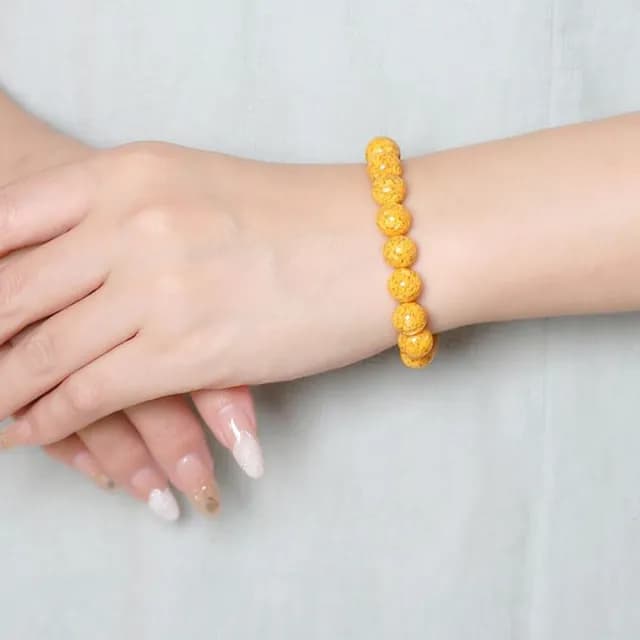 【Penny珮妮】避邪雄黃礦體硃砂手鍊10mm(生日禮物/母親節/送閨蜜/交換禮物/情人節/父親節/送男友/送女友)