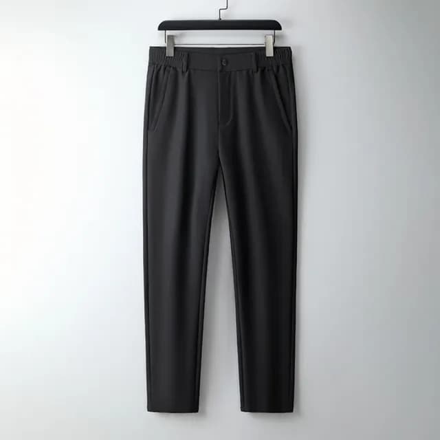 【米蘭精品】現貨+預購 男商務西裝褲修身西裝褲直筒機能免燙(男長褲休閒彈力輕奢父親節禮物4色74it79)