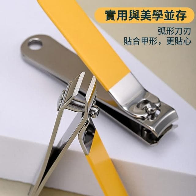 【QLZHS】指甲剪修剪工具套裝5件套 修甲指甲刀 甲溝剪  指甲鉗 磨甲器(指甲刀 修眉剪 指甲銼 螺旋耳勺)