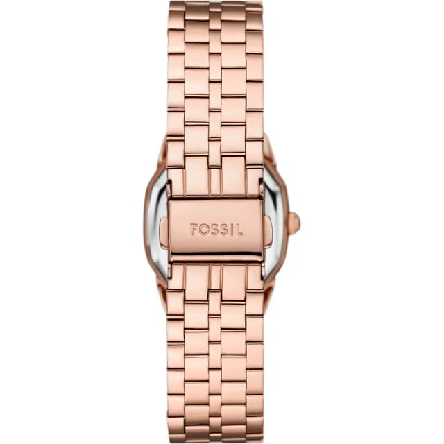 【FOSSIL】Harlow 復古羅馬數字玫瑰金女錶-27mm 新年 禮物 推薦(ES5386)