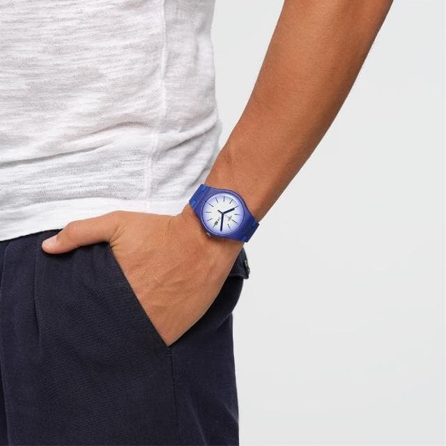 【SWATCH】New Gent 原創系列手錶 VIOLET VERBENA 男錶 女錶 瑞士錶 錶(41mm)