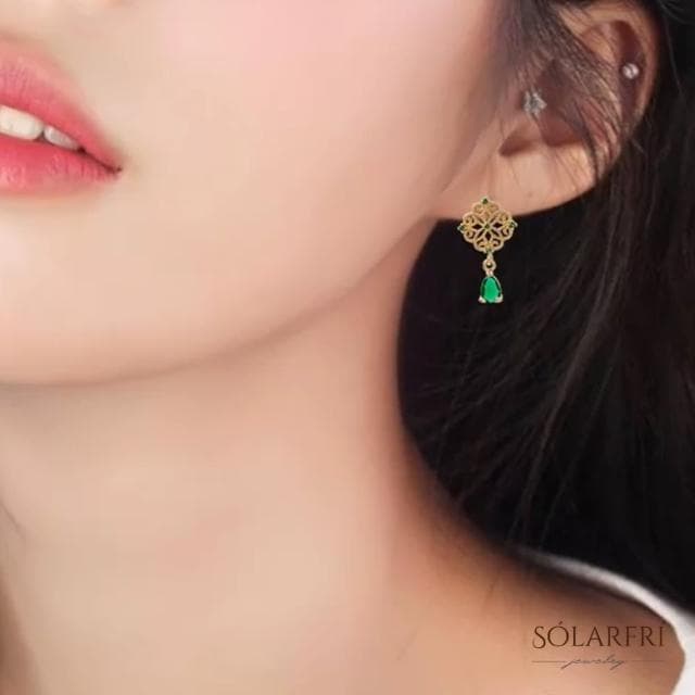 【SOLARFRi】銀針耳環｜優選親膚材質配戴舒適 附品牌禮盒包裝(閨蜜情人女友母親老婆禮物)