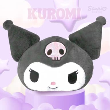 【SANRIO 三麗鷗】酷洛米抱枕正版授權午睡枕靠墊靠枕玩偶枕頭沙發抱枕(新年送禮孫女女兒女友生日禮物)