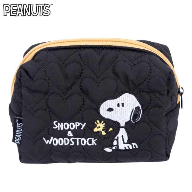 【SNOOPY 史努比】史努比胡士托雲朵化妝包(雲朵包 零錢包 小廢包 洗漱包 收納包)