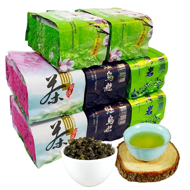 【龍源茶品】台灣珍藏菁嫩水甜鮮香杉林溪烏龍茶葉(任選共1.5斤;奇萊山高山茶;杉林溪;阿里山;台灣高冷春茶)